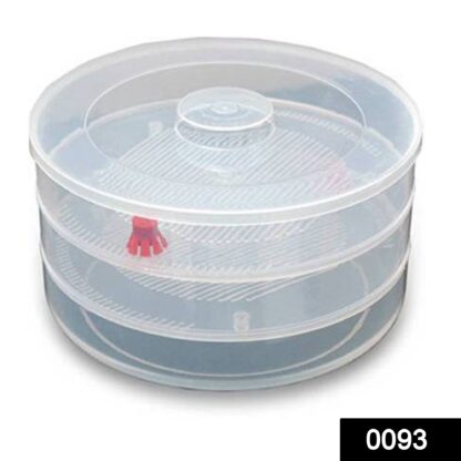0093 Plastic 3 Compartment Sprout Maker, White - Your Brand
