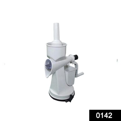 0142 Plastic Manual Citrus Juicer with Waste collector & Vaccum locking system - Your Brand