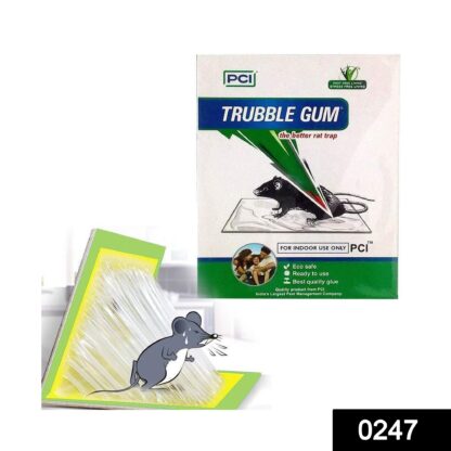 0247 PCI Cardboard Troublegum Small Size Mouse Trap-1pc - Your Brand
