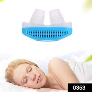0353 - 2 in 1 Anti Snoring and Air Purifier Nose Clip for Prevent Snoring and Comfortable Sleep - Your Brand