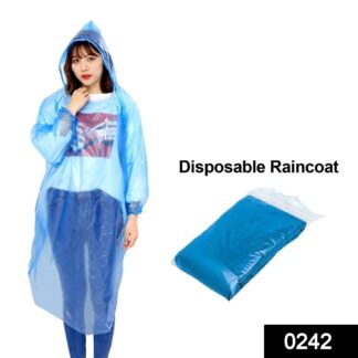 0242 Waterproof Disposable Raincoat - Your Brand