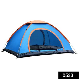 0533 Camping Waterproof Tent (4 Person) - Your Brand