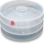 0093 Plastic 3 Compartment Sprout Maker, White - Your Brand