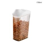 0150 Plastic Transparent Cans Jars, Storage Bottles, Storage Box (1700 ml, 1 pc) - Your Brand