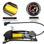 0532 Portable High Pressure Tire 116 psi Air Pump Foot Inflator with Gauge - Your Brand