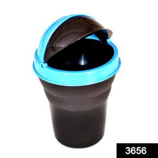 3656 Plastic Car Mini Dustbin/Trash Bin Dust Case Best for Traveling (Multicolour) - Your Brand