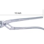 0648 Water Pump Adjustable Plier Wrench Slip Joint Type, Chrome Plated (10 inch) - Your Brand