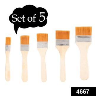 4667 Artistic Flat Painting Brush - Set of 5 - Your Brand