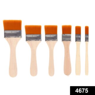 4675 Artistic Flat Painting Brush - Set of 6 - Your Brand
