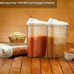 0149 Plastic Transparent Cans, Jars Storage Bottles, Storage Box (1100 ml, 1pc) - Your Brand