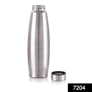 7204 Stainless Steel Fridge Water Bottle Refrigerator Bottle Thunder (650Ml) - Your Brand