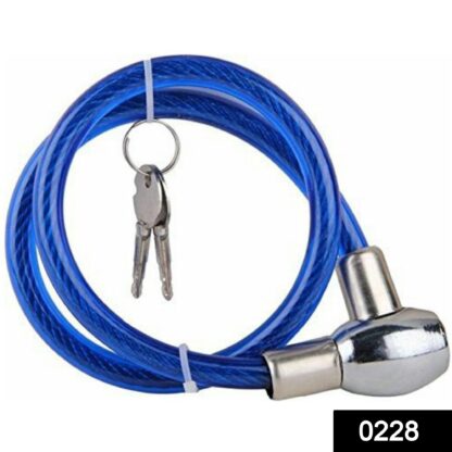 0228 Multi Purpose Key-Lock (Cable Lock) - Your Brand