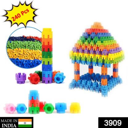 3909 240 Pc Hexa Blocks Toy used in all kinds of household and official places specially for kids and children for their playing and enjoying purposes. freeshipping - Your Brand