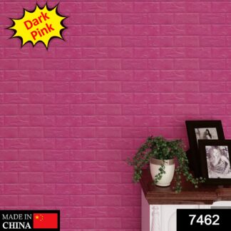 7462 Dark Pink 3D W Decor used for wall decoration and maintaining purposes in all kinds of places like household and official etc. freeshipping yourbrand