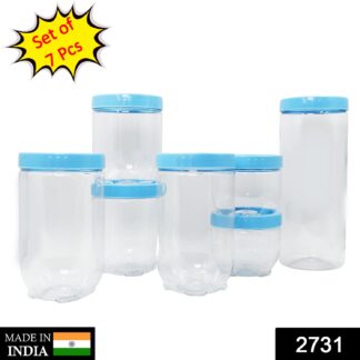 2731 7 Pc Storage Container used to store food stuffs and items and many more things for further use purposes and all and it used in several kind of places like household and etc. freeshipping - yourbrand