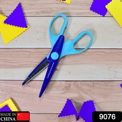 9076 Fabulous Designer Decorative Zigzag Scissors for Border Edge Cutting